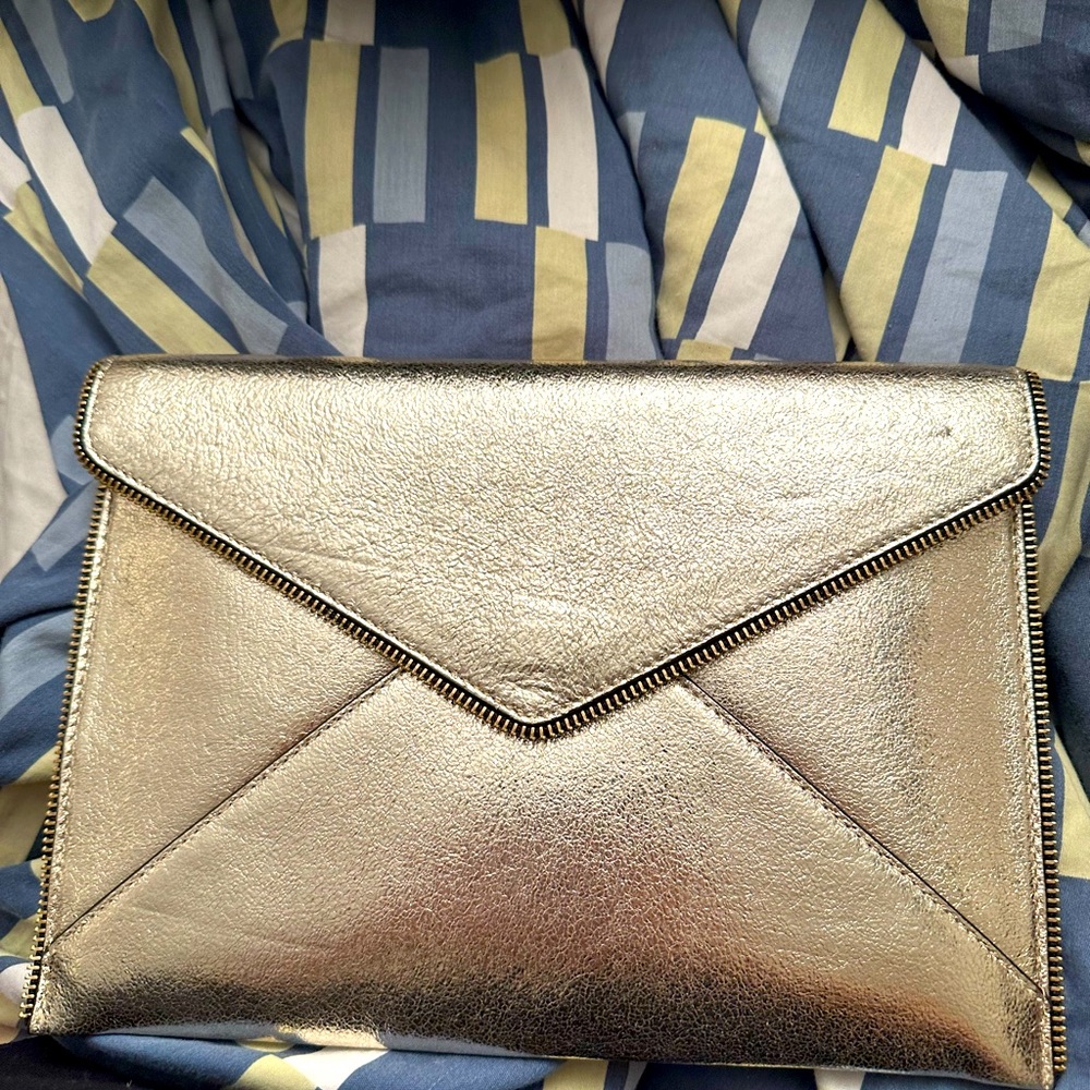 Rebecca Minkoff Champagne Clutch Bag - NWT